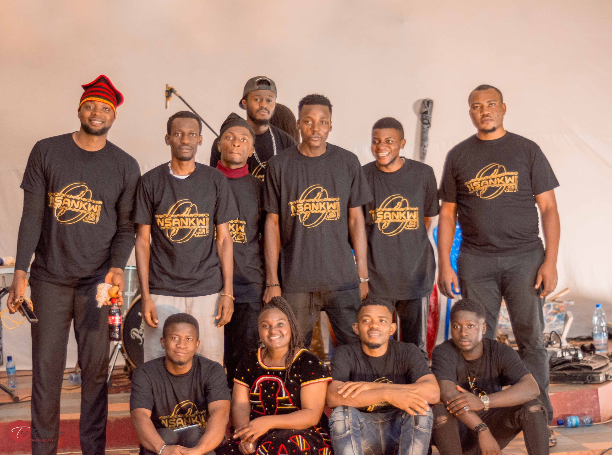 zitalightsartsrealm_ connect with us as we serve you the best life transforming folklore, afro spiritual, african cultural gospel music/creative arts content as: recorded songs, live concerts, podcast etc. and yes you wanna trend in our merches. see The Light Bearers Band and ZitaLight wearing our Nsankwi Series T Shirts